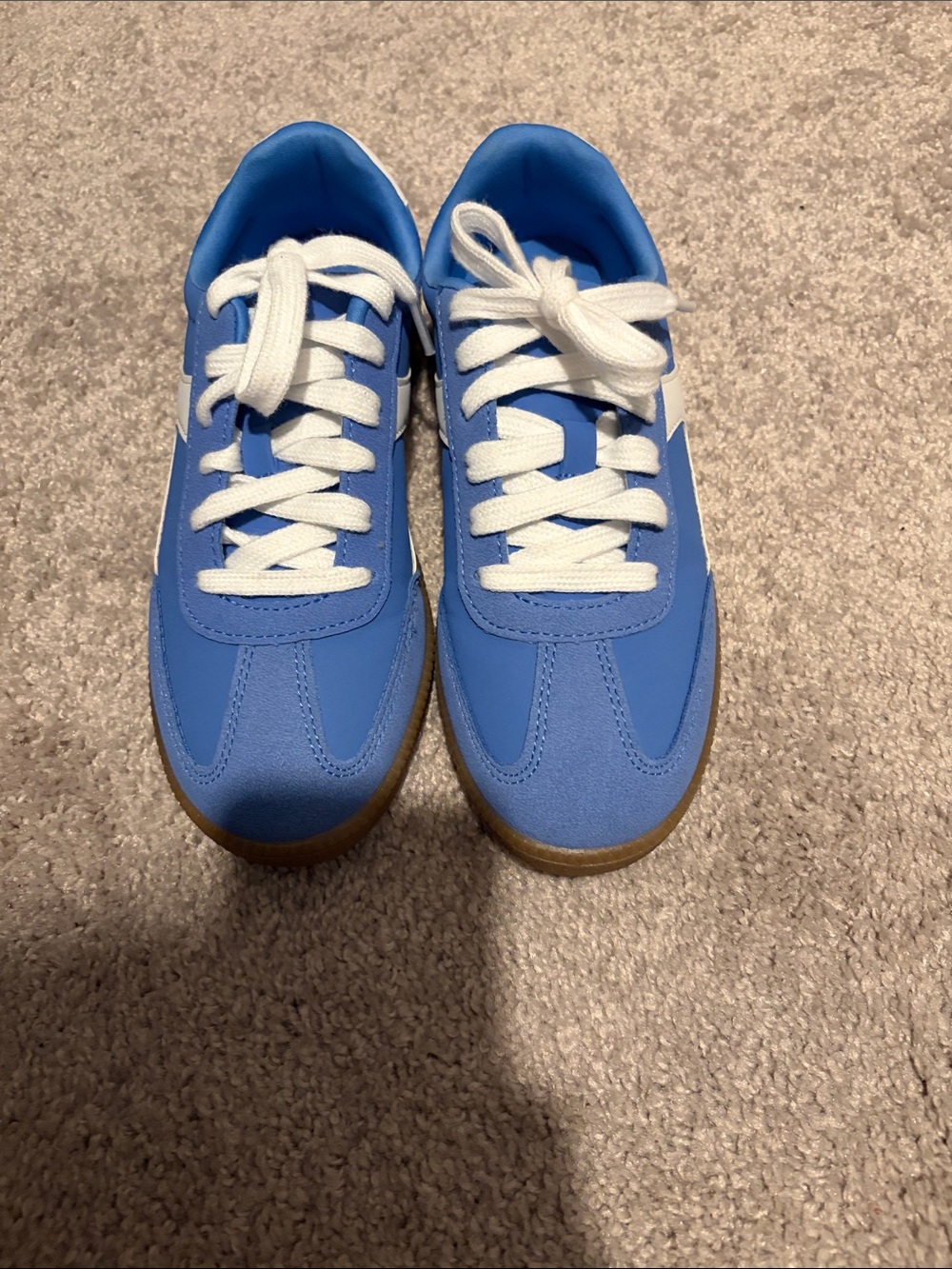 No Boundaries Blue and White Women's Sneakers